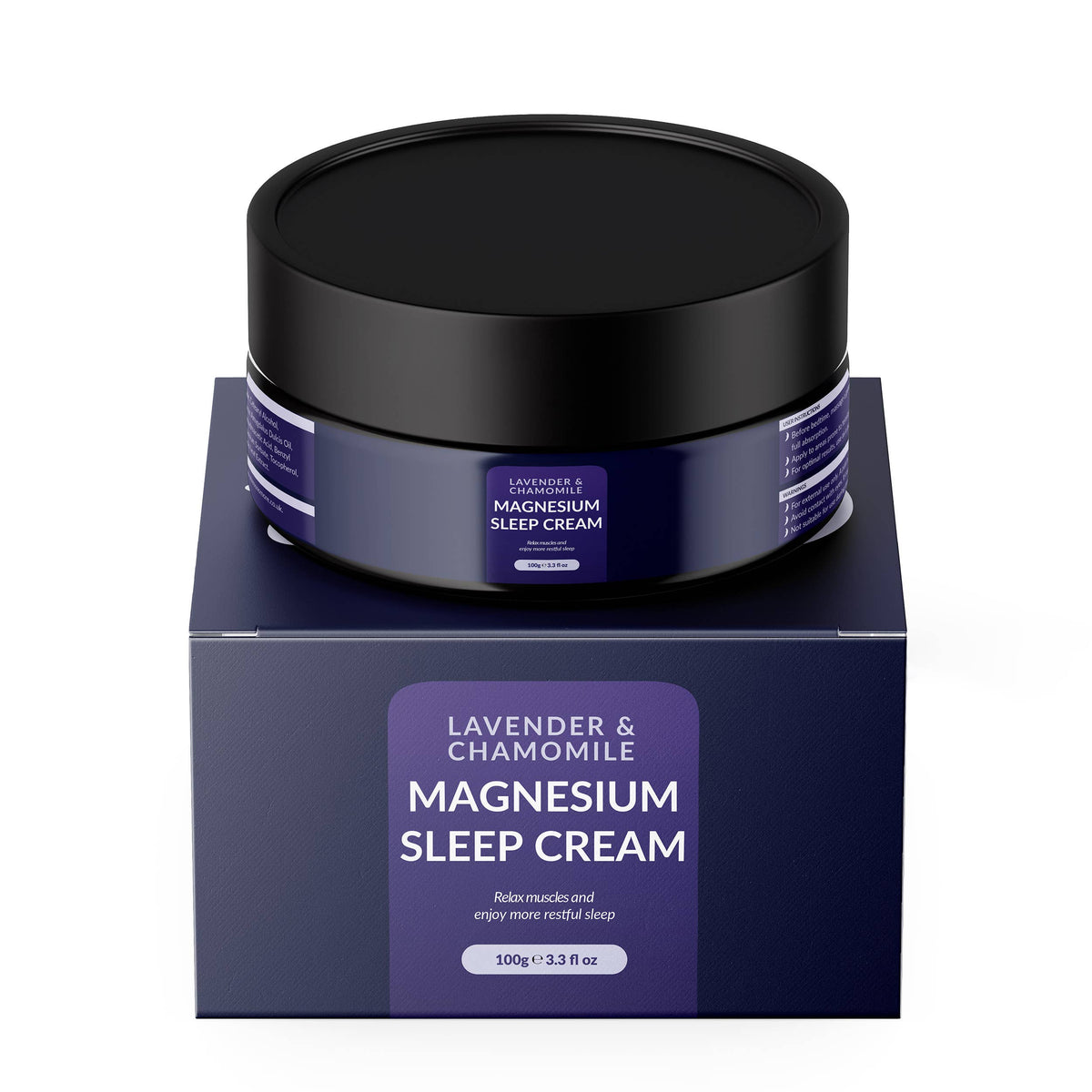 Magnio kremas su levandomis ir ramunėlėmis Sleeply Deeply